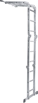 Алюминиевая лестница-трансформер Алюмет 4x3 + стальная платформа TL 4033 SP - фото 275691