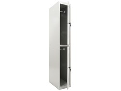 Усиленный металлический шкаф для раздевалок ПРАКТИК ML-12-30 базовый модуль S23099421102 - фото 282491