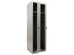 Усиленный металлический шкаф для раздевалок ПРАКТИК ML-21-60 S23099402502 - фото 282502