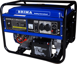 Бензиновый генератор Brima LT 8000 B - фото 282735