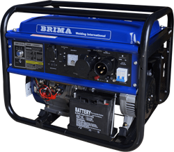 Бензиновый генератор Brima LT 6500 ЕВ - фото 282736