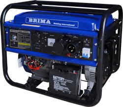 Бензиновый генератор Brima LT 6500 ЕВ-1 с блоком автоматики - фото 282738