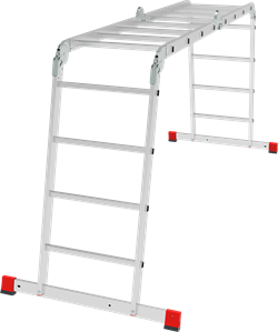 Алюминиевая лестница трансформер Новая Высота NV3321 4х4 3321404 - фото 288775