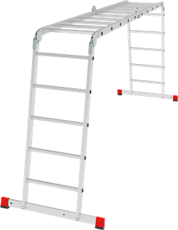 Алюминиевая лестница трансформер Новая Высота NV3321 4х5 3321405 - фото 288789