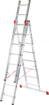 Алюминиевая трехсекционная лестница Новая Высота NV 3231 3х16 3231316 - фото 289418