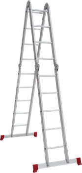 Алюминиевая лестница трансформер Новая Высота NV 232 2х4+2х5 2320245 - фото 290338