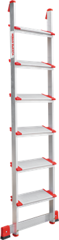 Алюминиевая приставная лестница Новая Высота NV 517 6 ступеней 5170106 - фото 290613