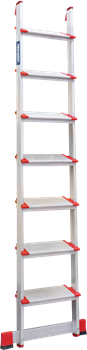 Алюминиевая приставная лестница Новая Высота NV 517 7 ступеней 5170107 - фото 290620