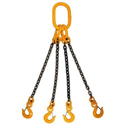Цепной строп Грузовая механика 4СЦ 11,2т (13х39) 9м - фото 305306
