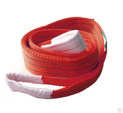 Текстильный петлевой строп Грузовая механика СТП-1,0т 6,0м (30ммх3/ЗП7) - фото 307542