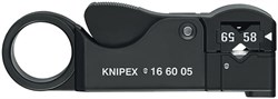 Инструмент для снятия изоляции с коаксиальных кабелей KNIPEX KN-166005SB - фото 31000