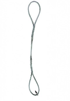Петлевой канатный строп Грузовая механика (заплет) СКП 0,36т 1,5м - фото 310656