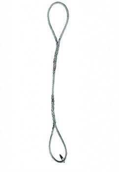 Петлевой канатный строп Грузовая механика СКП (заплет) 3,2т 6м d18 - фото 311608