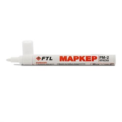 Маркер-краска FoxWeld FTL PM-2 БЕЛЫЙ 4мм - фото 315013