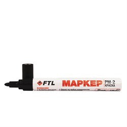 Маркер-краска FoxWeld FTL PM-2 ЧЕРНЫЙ 4мм - фото 315019