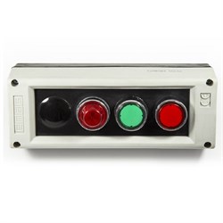 Пост EMAS 3-кнопочный со световым индикатором PK31S - фото 327245