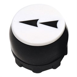 Головка кнопки EMAS 2-скоростная белая PVCHBD - фото 327912