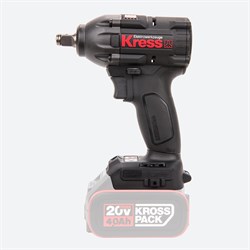 Аккумуляторный бесщеточный гайковерт Kress KU270.9 (20В, без АКБ и ЗУ) - фото 329976