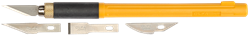 OLFA  с профильными лезвиями 6 мм 4 шт., Перовой нож (OL-AK-4) - фото 336074
