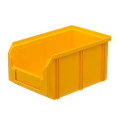 Пластиковый ящик Стелла-техник V-2-желтый - фото 344947