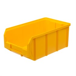 Пластиковый ящик Стелла-техник V-3-желтый - фото 344982