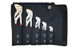 Набор из 5-ти клещевых ключей в сумке-скрутке KNIPEX KN-001955S4 - фото 34710