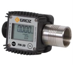 Электронный счетчик подачи масла GROZ  FM/20/0-1/BSP GR45650 - фото 349813