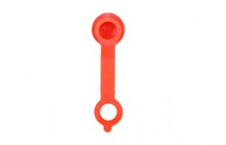 Защитные колпачки для пресс-масленок GROZ из пластика, красный (42 мм) GR46701 - фото 349906