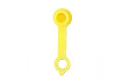 Защитные колпачки для пресс-масленок GROZ из пластика, желтый (42 мм) GR46702 - фото 349910