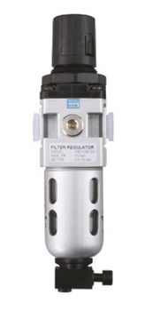 Воздушный фильтр-регулятор GROZ FRC 136134-MS Miniature 1/4", 550 л/мин, 9мл, металл GR60330 - фото 350045