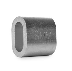 Втулка алюминиевая 8 мм TOR DIN 3093 (Q), шт - фото 359399