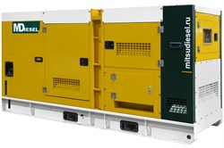 Резервный дизельный генератор MitsuDiesel МД АД-100С-Т400-1РКМ29 в шумозащитном кожухе 038245 - фото 391494