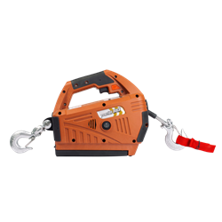 Электрическая переносная лебедка GEARSEN SQ 450 кг х 4,6 м (24В) с аккумулятором GSQ 450-46-24 - фото 392140