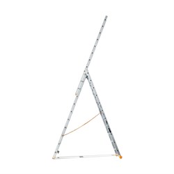 Алюминиевая трехсекционная лестница Эйфель Классик 3х11 - фото 400872