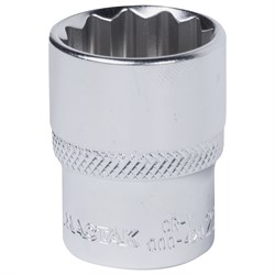 Головка торцевая стандартная двенадцатигранная 1/2", 22 мм МАСТАК 000-42022 000-42022 - фото 675552