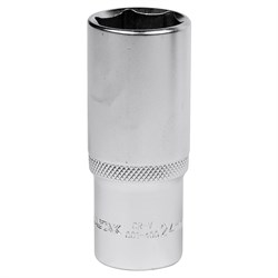 Головка торцевая глубокая шестигранная 1/2", 24 мм МАСТАК 001-40024 001-40024 - фото 675573