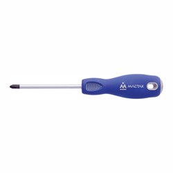 Отвертка крестовая Phillips, PH1, 100 мм, держатель МАСТАК 041-01100H 041-01100H - фото 675808
