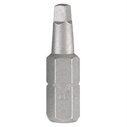 Вставка (бита) торцевая 1/4", Square, №0, 25 мм, квадратная KING TONY 102500R TONY - фото 676051