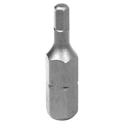 Вставка (бита) торцевая 1/4", Hex, 3 мм, 25 мм KING TONY 102503H TONY - фото 676067
