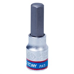 Насадка (бита) торцевая 1/4", Hex, 7 мм, L = 37 мм KING TONY 203507 TONY - фото 678162