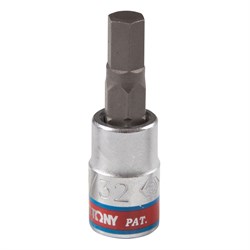 Насадка (бита) торцевая 1/4", Hex, 7/32", L = 37 мм KING TONY 203507S TONY - фото 678163