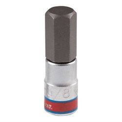 Насадка (бита) торцевая 1/4", Hex, 3/8", L = 37 мм KING TONY 203512S TONY - фото 678168