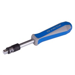 Отвертка вороток 1/4", скользящий держатель 1/4", 150 мм KING TONY 2176DF TONY - фото 678232
