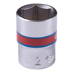 Головка торцевая стандартная шестигранная 1/4", 1/2", дюймовая KING TONY 233516S TONY - фото 678331