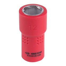 Головка торцевая диэлектрическая шестигранная 1/4", 12 мм KING TONY 2335VE12M TONY - фото 678343