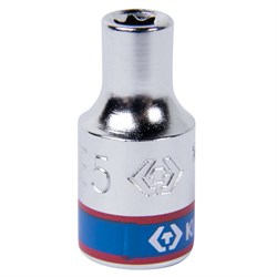 Головка торцевая TORX Е-стандарт 1/4", E5, L = 24 мм KING TONY 237505M TONY - фото 678347
