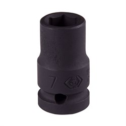 Головка торцевая ударная шестигранная 1/4", 7 мм KING TONY 253507M TONY - фото 678395