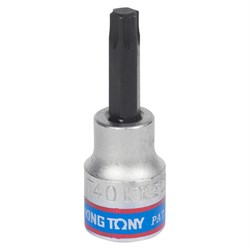 Насадка (бита) торцевая 3/8", Torx, T40, L = 50 мм KING TONY 302340 TONY - фото 678474