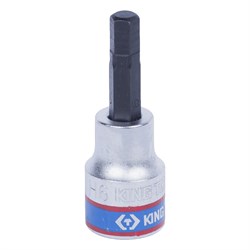 Насадка (бита) торцевая 3/8", Hex, 6 мм, L = 50 мм KING TONY 302506 TONY - фото 678483