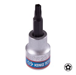 Насадка (бита) торцевая 3/8", Torx plus, IPR25, L = 50 мм KING TONY 302D25 TONY - фото 678512